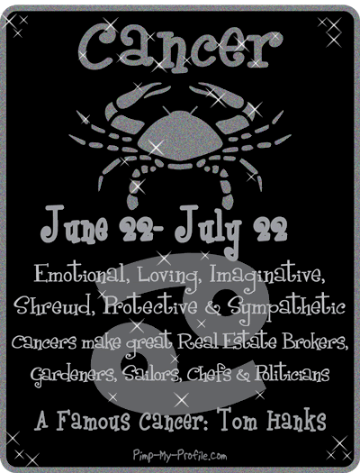 CANCER SIGN